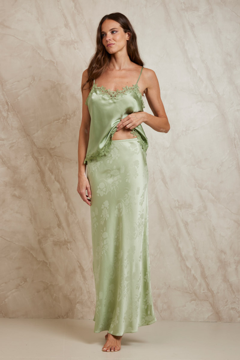 MAXI GONNA IN JACQUARD