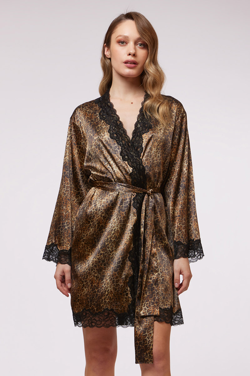 KIMONO CORTO STAMPATO