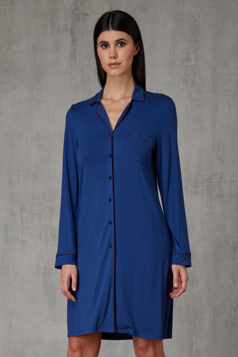 CAMICIA DA NOTTE CORTA IN JERSEY